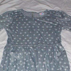 LuLaRoe Amelia Dress in Gray